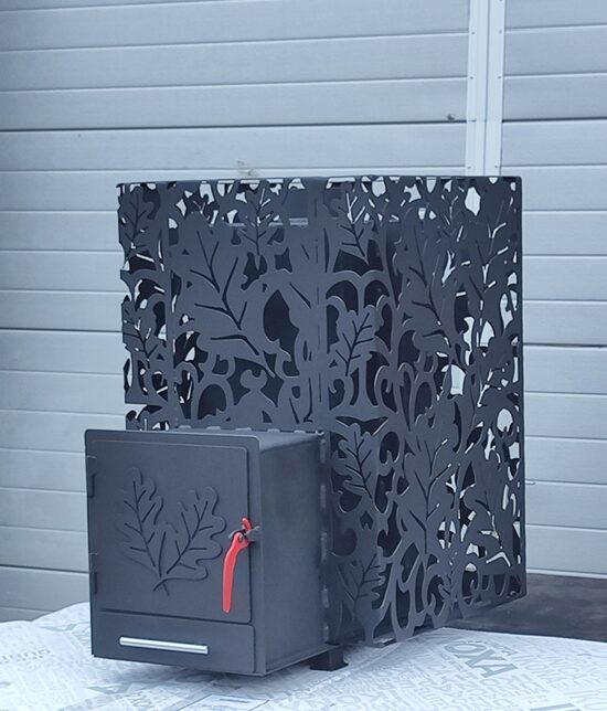 Sauna stove Oak WITHOUT water tank, heated from the anteroom